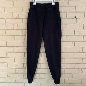 Outdoor Voices Jogger Sweatpants Women's Small S Black Stretch High Rise Waist